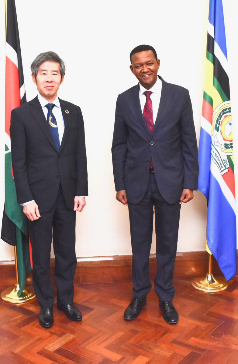 DrAlfredMutua's tweet image. I also appreciated and welcomed more Japanese investments in Kenya, particularly in the areas of green energy such as Japan’s continued investments in the Olkaria Geothermal Energy project noting that such investments had diversified Kenya’s green energy mix.