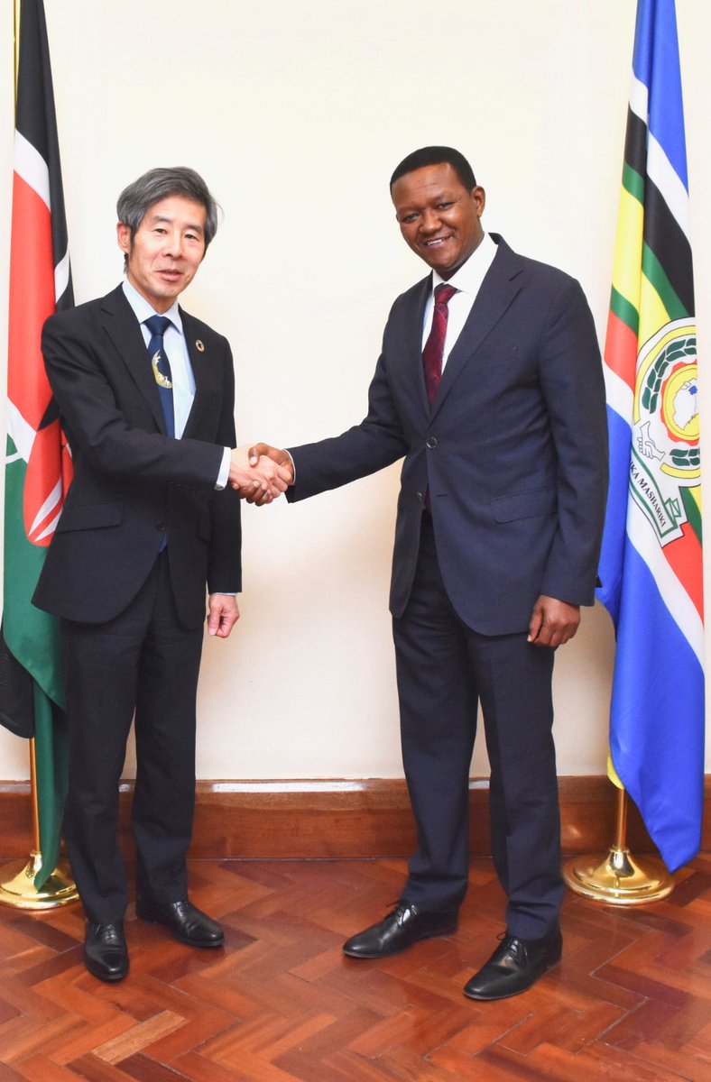 DrAlfredMutua's tweet image. I also appreciated and welcomed more Japanese investments in Kenya, particularly in the areas of green energy such as Japan’s continued investments in the Olkaria Geothermal Energy project noting that such investments had diversified Kenya’s green energy mix.
