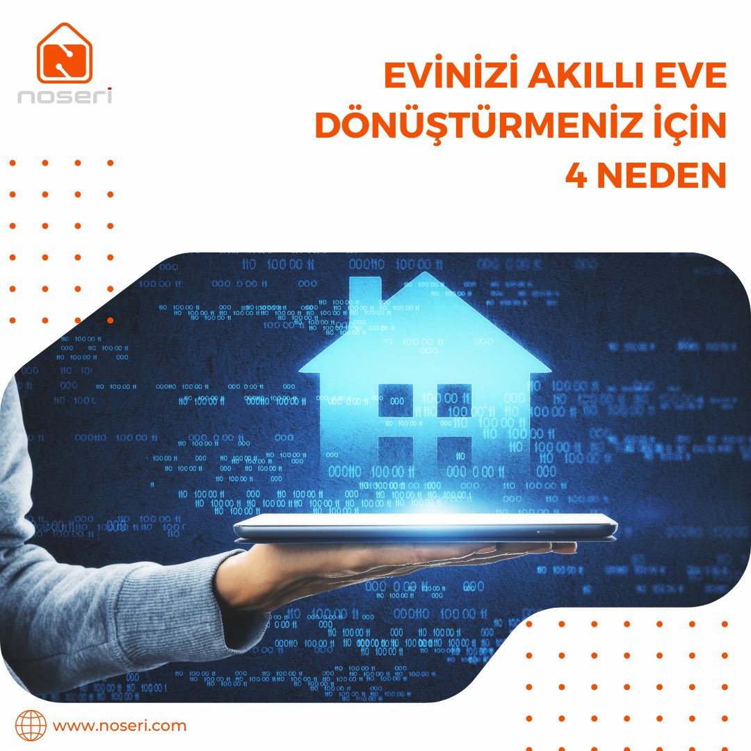 - Merkezi ve kolay kontrol
- Enerji verimliliği
- Uzaktan kontrol
- Güvenlik

#kamera #alarm #teknoloji #kamera #network #securitysystem #proje #uzman #alarmsystem #technology #camera #kablosuzsistemler #kablosuz #avantaj

#nosericom
@nosericom

🌎 noseri.com