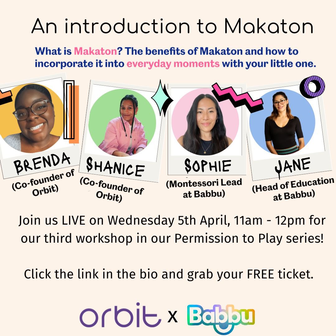 becomeOrbit's tweet photo. Wednesday 5th April, 11am - 12pm, An introduction to Makaton

Grab your FREE ticket: https://t.co/jZVoAEf2Pr https://t.co/AONvujK00D