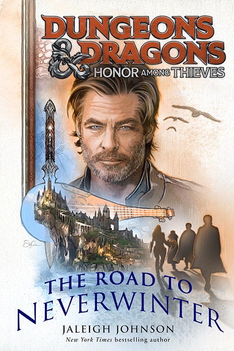 SteveDAnderson's tweet photo. Dungeons &amp; Dragons fans, my movie prequel novel cover art for- Dungeons &amp; Dragons: Honor Among Thives: The Road to Neverwinter is officially released for purchase. Written by New York Times bestselling author, Jaleigh Johnson 
Thank you to @penguinrandom, @Wizards, and @Hasbro https://t.co/PqZLWj4bUs