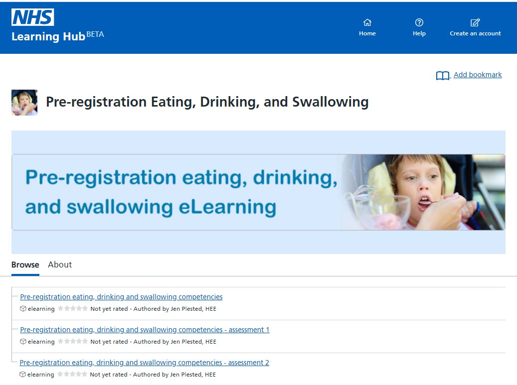 RCSLTLearn (@rcsltlearn) on Twitter photo Look at our new <a href="/RCSLT/">RCSLT ๐</a> eLearning resource for SLT students #slt2b working towards signing off their #EDS competencies. It covers paediatric & adult EDS difficulties & may be useful to those currently working towards post grad EDS competencies.
Join here: tinyurl.com/preregEDS Look at our new <a href="/RCSLT/">RCSLT ๐</a> eLearning resource for SLT students #slt2b working towards signing off their #EDS competencies. It covers paediatric & adult EDS difficulties & may be useful to those currently working towards post grad EDS competencies.
Join here: tinyurl.com/preregEDS