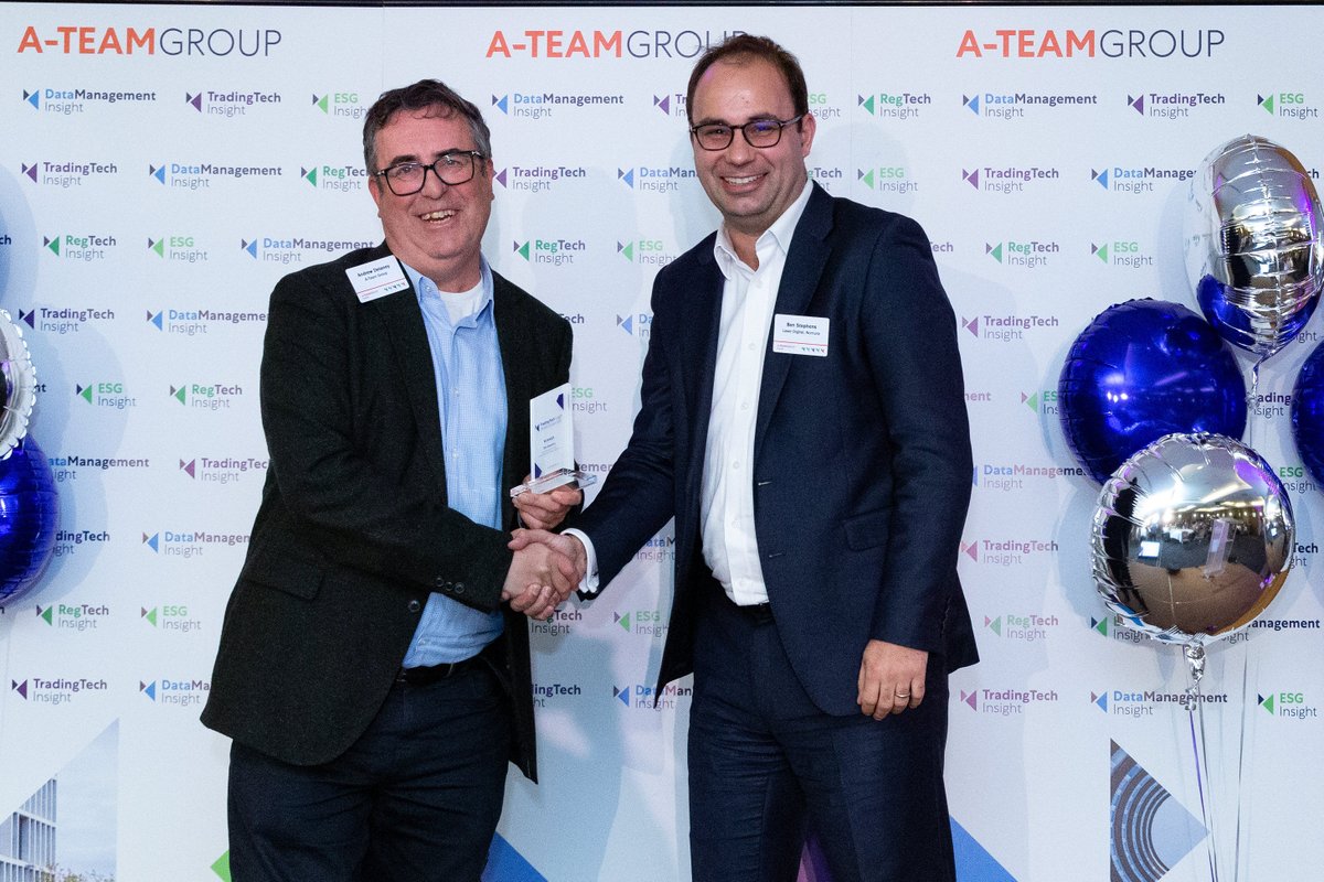 We're delighted to share that last night our CTO, Ben Stephens, was awarded Trading Technology Industry Practitioner of the Year at the @TradingTechIns London Summit Awards. Congratulations @bsantosstephens!