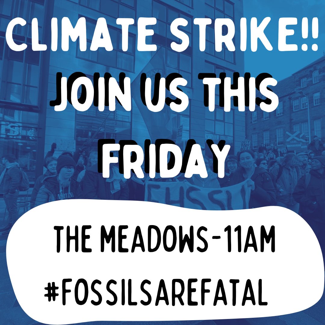 On the 3rd March, we will join <a href="/fff_edinburgh/">Fridays for Future Edinburgh</a> in protest. The UK Government has known for decades about the climate crisis, yet they still put people over profit. Meanwhile, oil companies make profits while others have to choose between heating and eating. We are fed up!