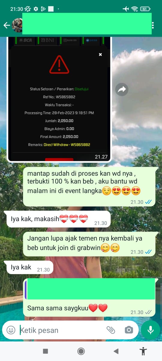 grabwin_w's tweet photo. Ga WD Bukan GRABWIN namanya....
WD Berapapun PASTI BAYAR....
#joinslot #daftarslot #gacor #maxwin #jackpot #agnes #baizhu #Jinnyskitchen #grabwin #automaxwin #autojp #cuancuan #cuan #straykids #gameslot #kemenanganpasti #gambling #jpjitu #jppasti https://t.co/IlV5DaxKvC