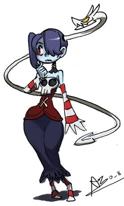 IPOSTZOMBIES's tweet photo. Today's zombie: Squigly from Skullgirls https://t.co/U69nxRmLAp