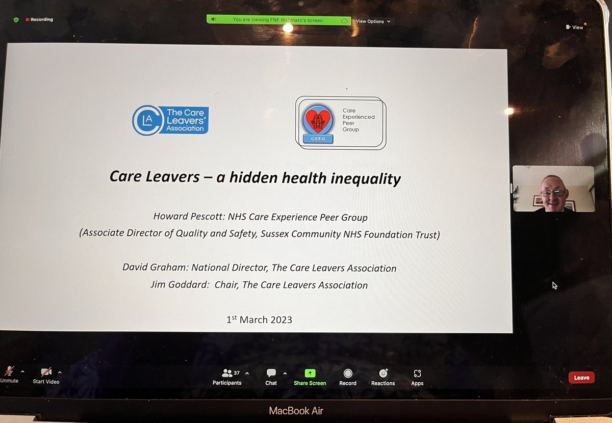 lorraine_tinker's tweet photo. @FNightingaleF @CareLeavers So pleased to be joining @FNightingaleF and hearing from @HowardPescott and Jim from @CareLeavers - such an important area for all. #teamFNF @LinGrahamRay1 @AshcroftBen #ECLM https://t.co/KTav1wQnZC