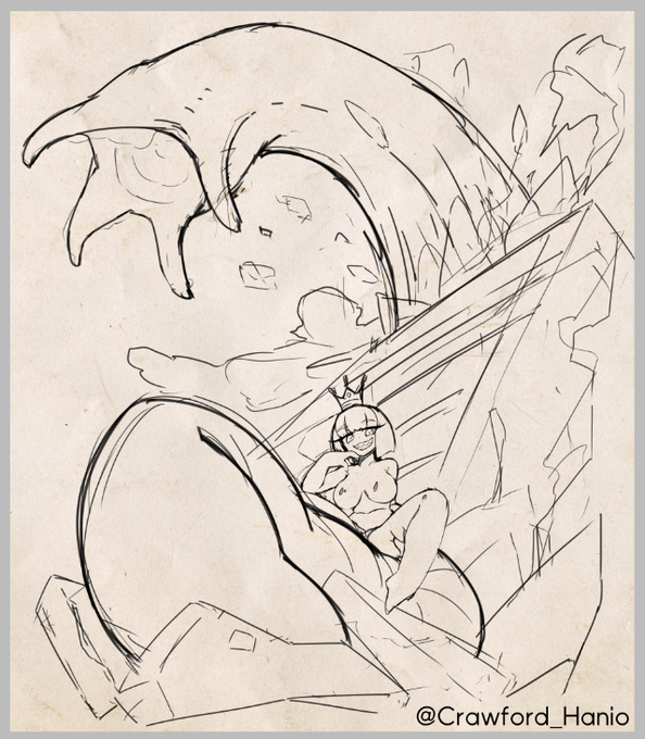 これはボツになったキングバジリスクさん 