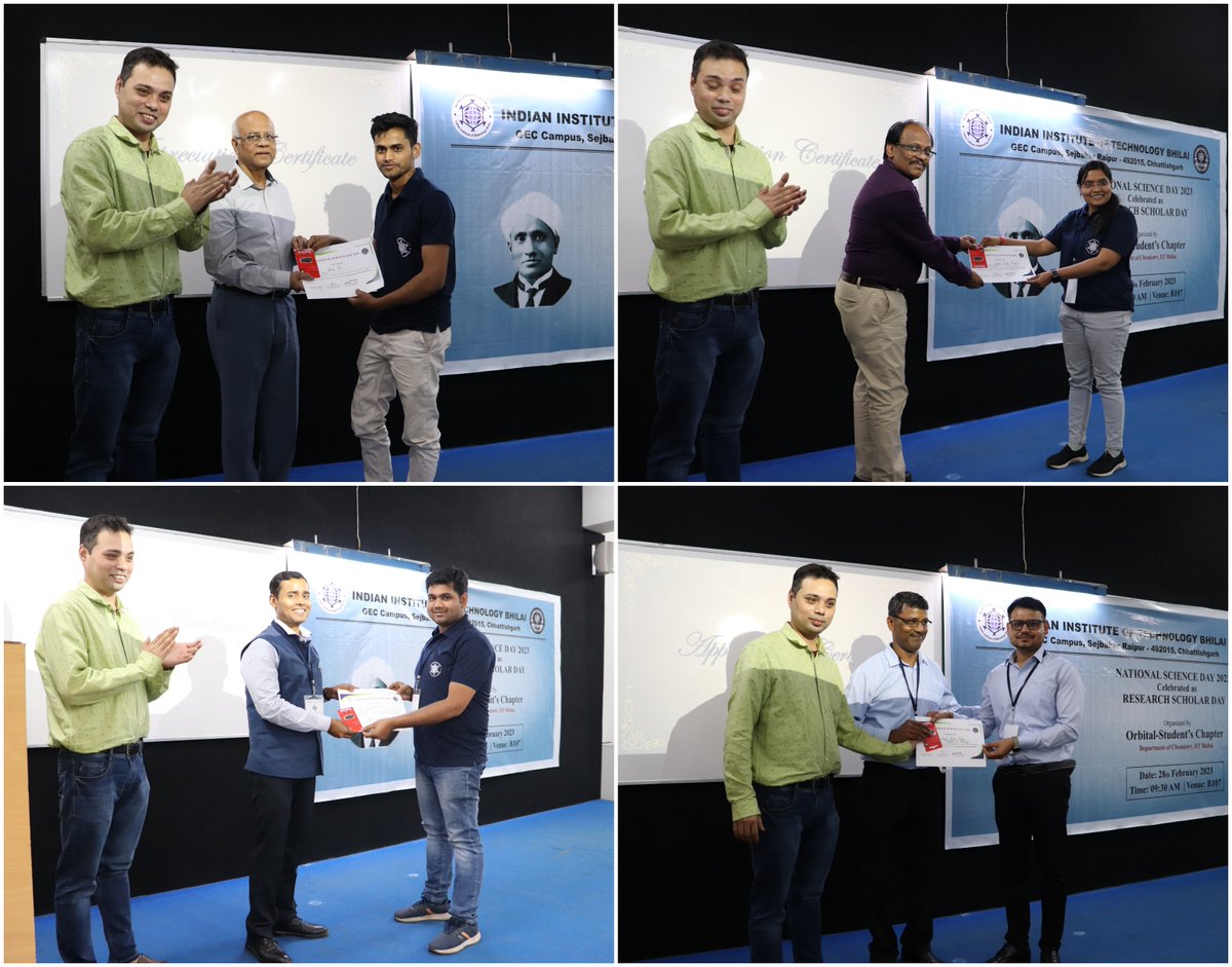 One-Day Workshop was organized by team Orbital on National Science Day 2023 where two famous scientists delivered a talk. It was followed by oral and poster presentations. The event was a great success and ended with appreciating all the participants of the presentations.