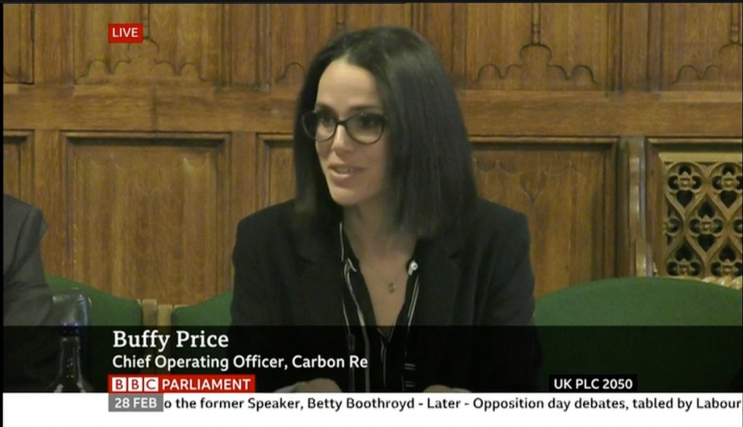 Yesterday, I had the privilege of representing the Climate Tech community at the 
@CommonsBEIS evidence hearing. I asked for a climate task force focused on identifying and scaling the most impactful climate technologies

Read more from @carbon_re  lnkd.in/e44yh-rw