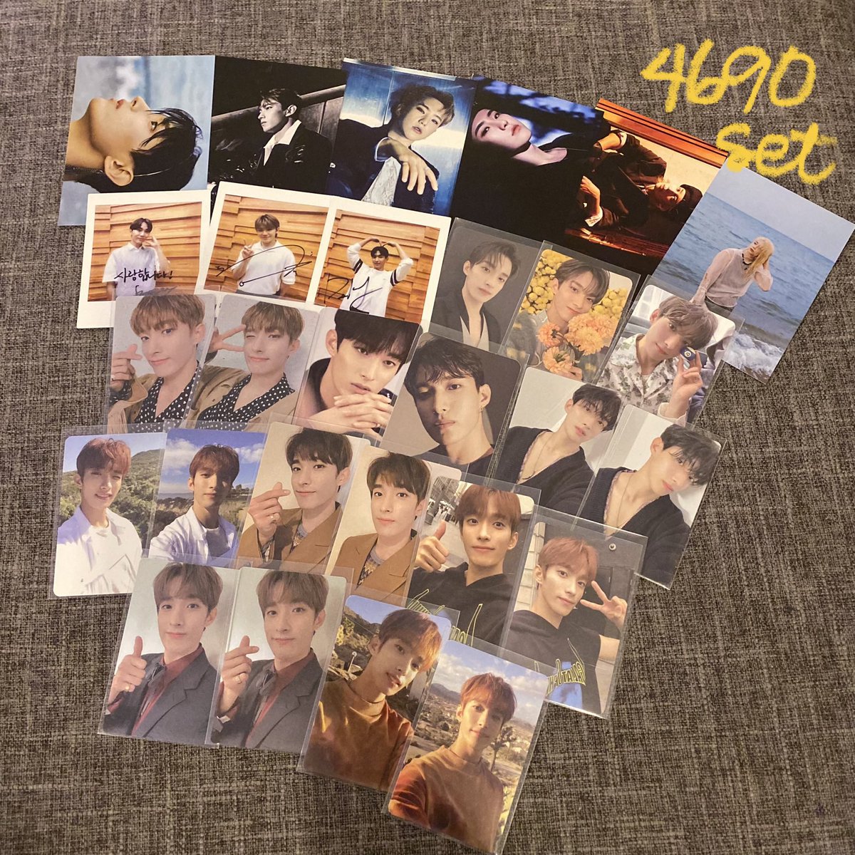 dokyeomlang's tweet photo. wts lfb seventeen random photocards

selling as sets only
with discount if payo

svt dk jeonghan hoshi wonwoo mingyu seungkwan woozi pc onhand https://t.co/sOzQBzbcO3