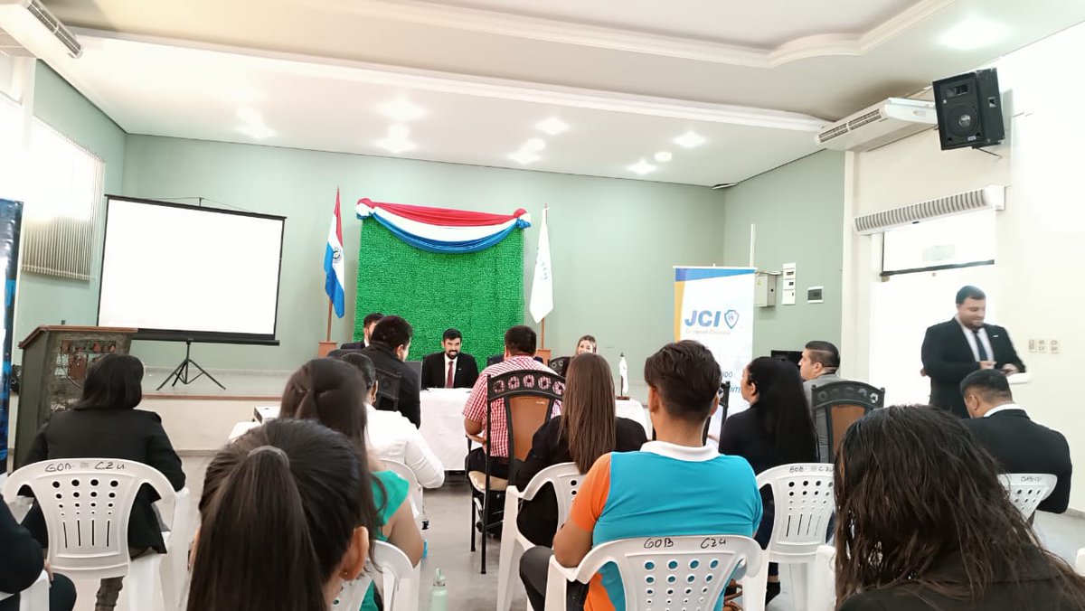 JCICnelOviedo's tweet photo. Primera Reunión General de Miembros
Primera Reunión General de Miembros de la JCI Coronel Oviedo

Esto a fin de poder compartir los avances que tenemos como organización y planificar futuras actividades.
#JCI
#JCIParaguay
#JCICoronelOviedo
#LiderandoconAcción
#Rumboalos50años https://t.co/SZuEbfmR0a