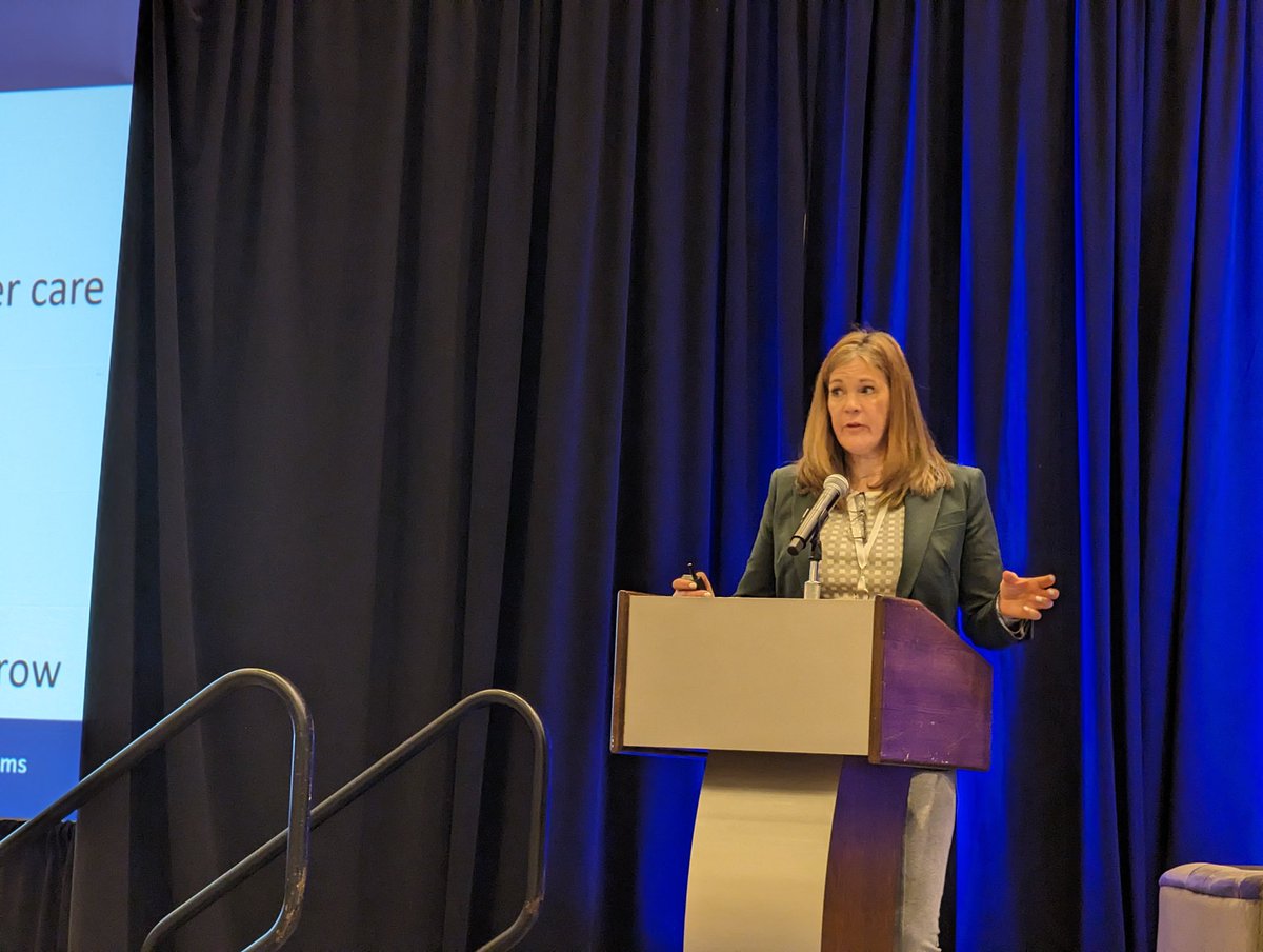 NatalieBodenMBA's tweet image. Dr Jill Dietz opened today's ACS #CancerConference by underscoring patient-centered care: "The most important thing we need to do is ask a patient how we can help." @DrJDietz