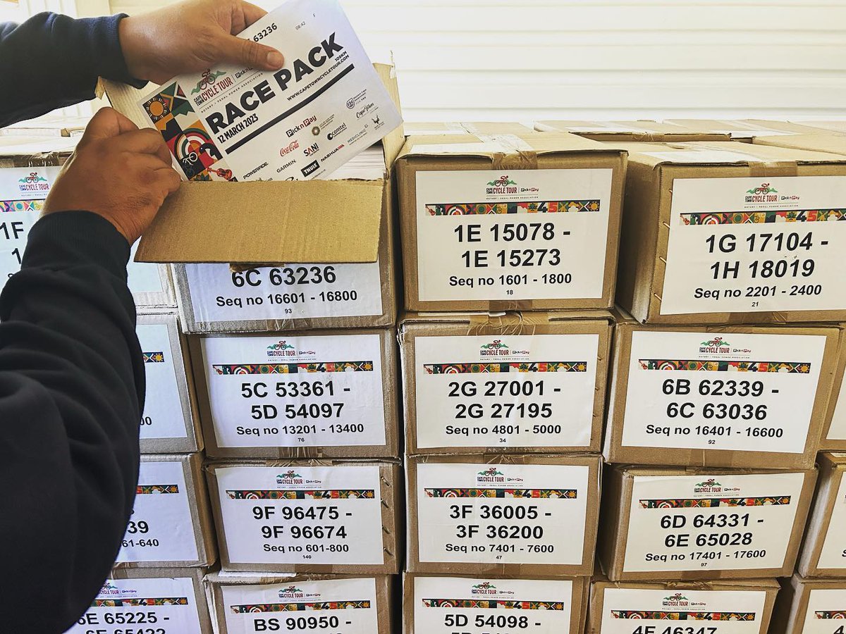 Look what’s arrived! You should have received your final seeding email today, please note that seeding queries will from now on only be dealt with at registration and will not be handled telephonically or via email.