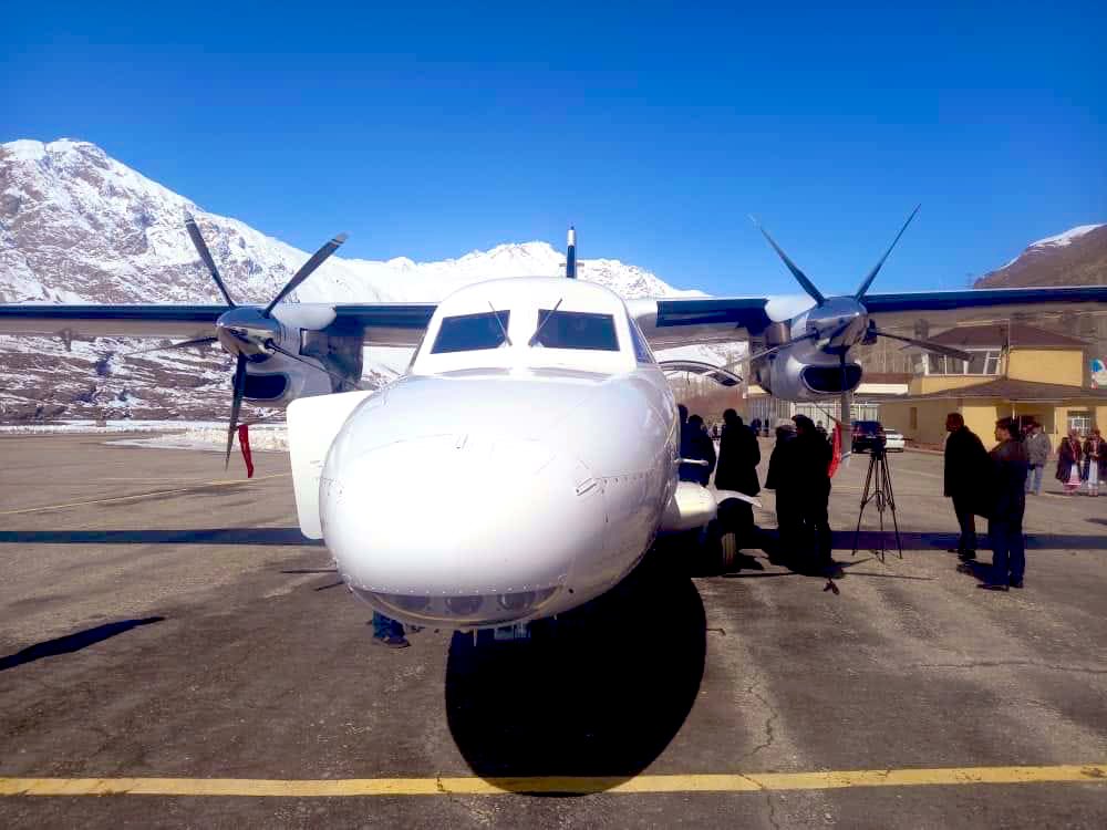 First flight to Khorugh from Dushaneb after so many years. Happy for this event. 

Next time definitely will fly to #Badakhshan 

#Dushanbe #Khorugh