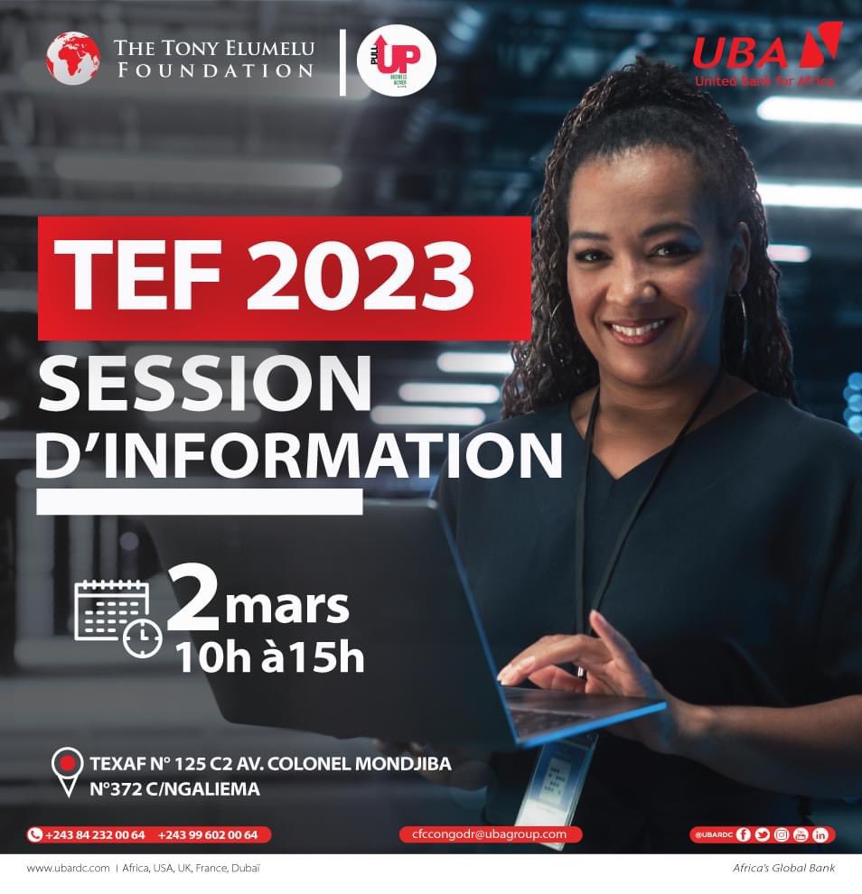 PullUp_B's tweet photo. Spécial TEF 2023

Devenez les prochains entrepreneurs Tony Elumelu et bénéficiez de:
- La Formation
- Le Mentorat 
- Le Réseautage
- Et un Capital d’amorçage de 5000$, 

C’est possible si vs avez 18 ans ou plus,vs êtes entrepreneur depuis +de 3 ans ou porteur d’1 projet innovant. https://t.co/NK6DbI98c2