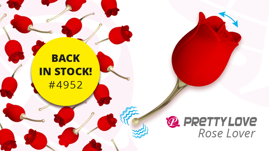 RimbaBV's tweet photo. BACK IN STOCK: ROSE LOVER!

The popular clitoral vibrator is back in stock. This type of vibrator has been the latest trend on social media. 

More information:
https://t.co/5x03vlB8R7

#roselover #rosevibrator #rosevibe #eroticwholesale https://t.co/mRUGiXqf24