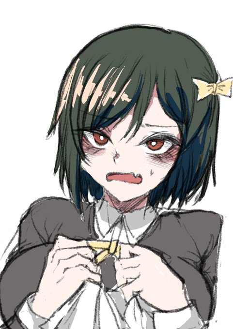 顔のバランスの練習で栞子。
以前描いた絵と同じ感じで描いたけど、こっちの方がいい感じ。 