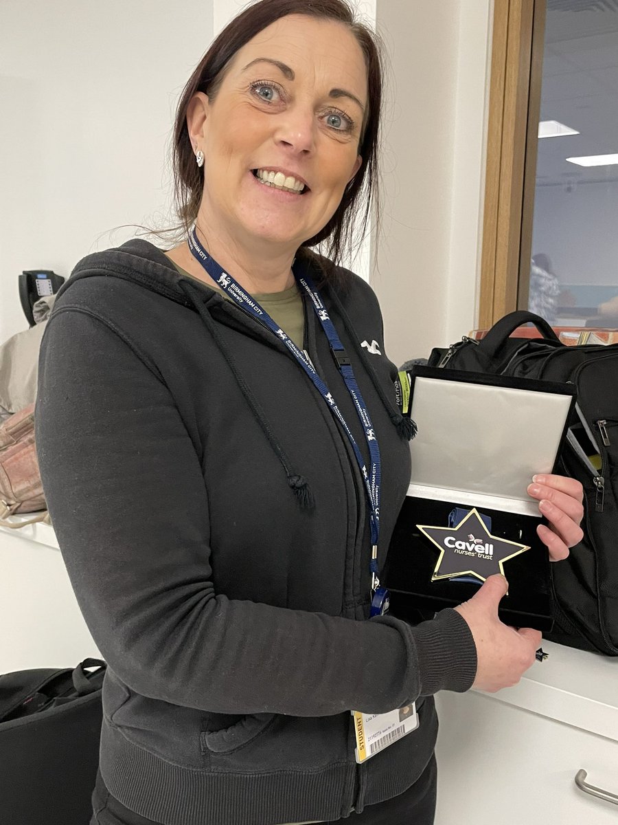 Very proud of #maternitysupportworker Lisa for achieving the Cavell star award! Congratulations Lisa 😊<a href="/BCU_HSC/">BCU Assistant Practitioners</a> <a href="/BCUHELS/">BCU HELS</a>