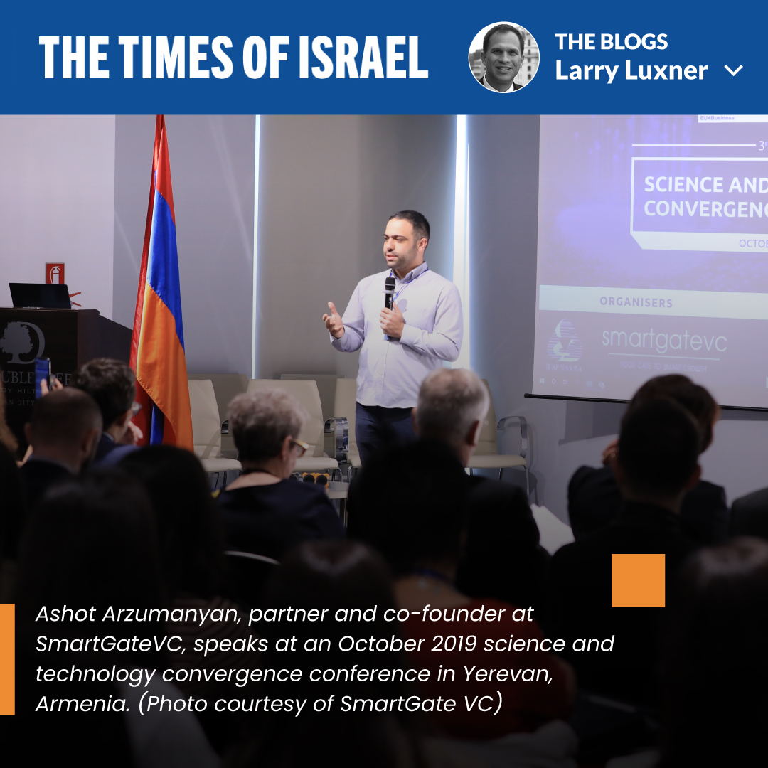 AshotVC's tweet image. #Armenia&apos;s stance in #European #tech as a seamless extension of #California is significantly underestimated. We had a nice cono with @LLuxner in #Yerevan on how 🇦🇲is the early version of Israel &amp;amp; there is no other comparable ecosystem in #EasternEurope: lnkd.in/d9DFeuQK