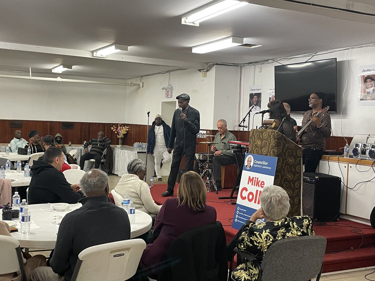 Tonight, I attended @MikeColleTo's #BlackHistoryMonth Celebration with wonderful musical performances by Jay Douglas, Everton Pablo Paul, Carol Brown, Wendy Irvine, Maurice Gordon and Dave de Launay.