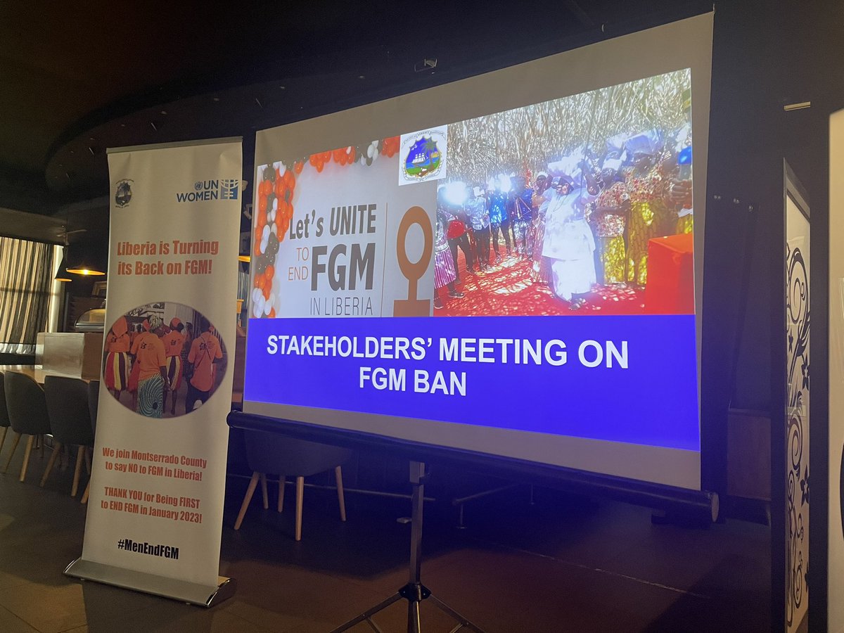 UKinLiberia's tweet photo. .@Neil_Bradley_UK was pleased to attend this event yesterday & encourage partners to maintain the momentum on this, since every day lost = more pain & suffering for Liberia’s little girls #initiationwithoutmutilation #EndFGM https://t.co/p07HlWuXqs