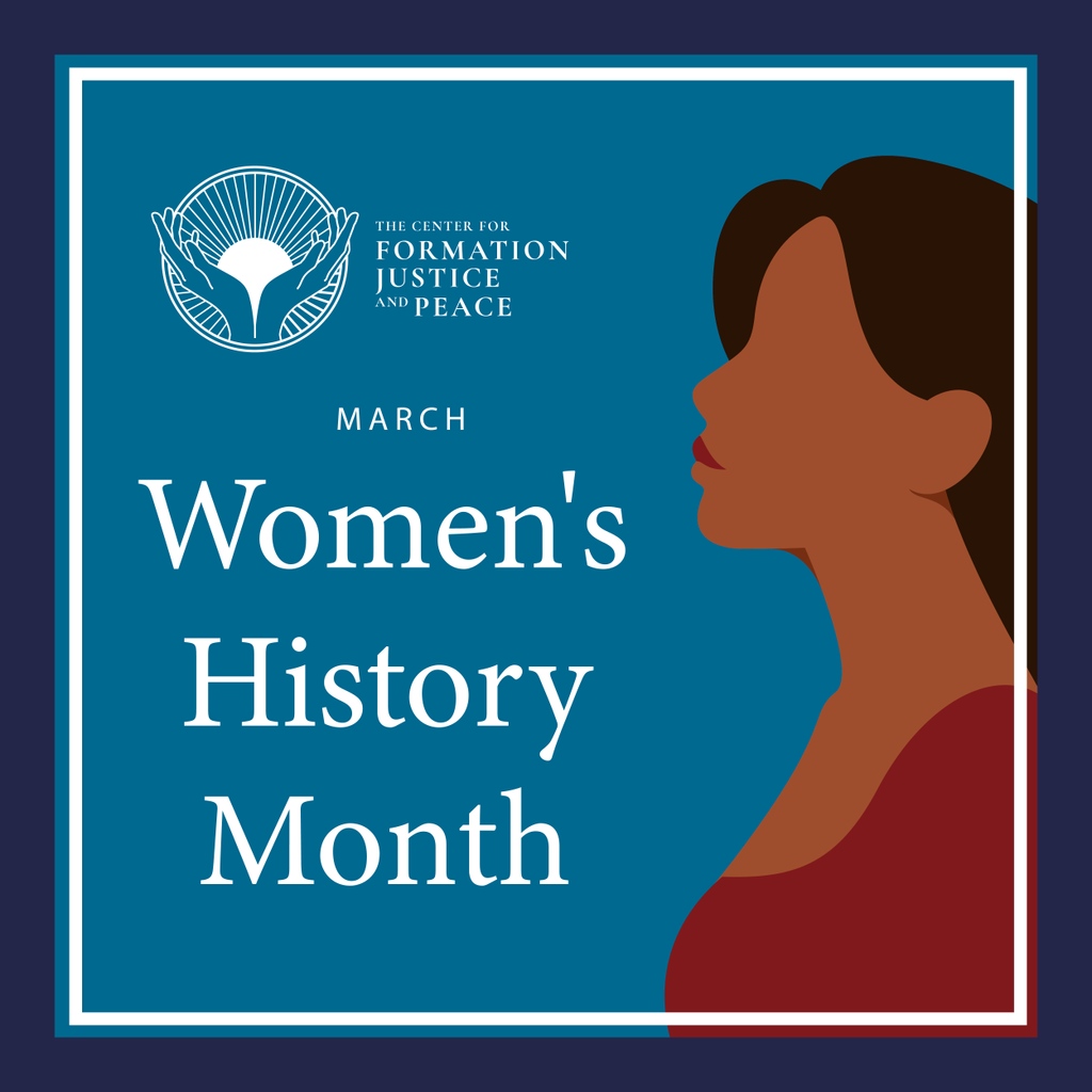 CenterFjp's tweet image. Celebrating Women Who Tell Our Stories

At the Center, we want to honor women who tell their stories of faith, culture, justice, and peace. We will highlight many for you this month in the hopes that their diverse stories will reveal something of God that is new or forgotten.