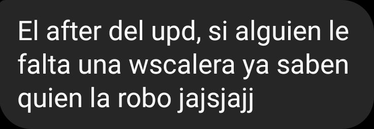 No roben cosas muchachoos