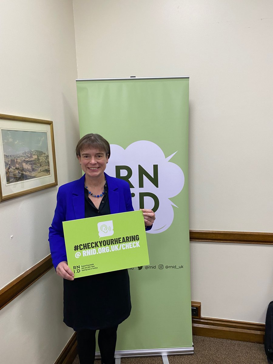 Thank you to all MPs who met with us and <a href="/AlzResearchUK/">Alzheimer's Research UK</a> today to discuss the link between unaddressed hearing loss and dementia.

We're calling on the government to include a hearing check in #NHS health checks to help us look after our hearing. (1/2)