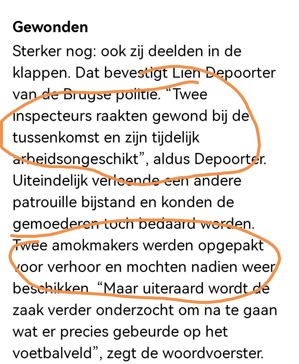 badjasdehakker's tweet photo. 2 inspecteurs geslagen en arbeidsongeschikt. Verdachten mogen beschikken na verhoor. Nultolerantie onbekend bij parket WVL blijkbaar #vsoa #geweldtegenpolitie #nultolerantie https://t.co/bSen0Y31aE