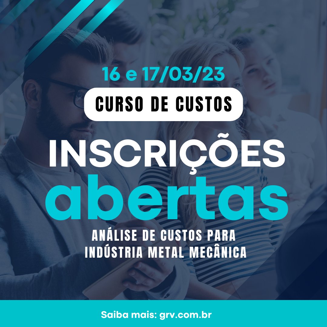 grvsoftware's tweet image. 📢INSCRIÇÕES ABERTAS!
📊CURSO DE ANÁLISE DE CUSTOS E FORMAÇÃO DE PREÇO DE VENDA.

Saiba mais: bit.ly/curso-de-custo…
 
#grv #grvsoftware #software #industria #tecnologia #cursodecustos #custosindustriais