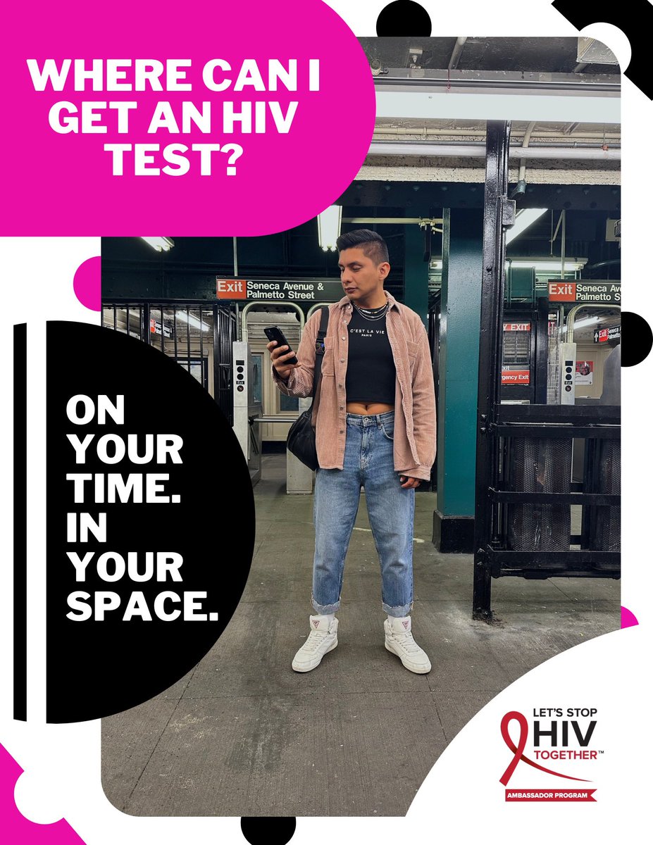 When we all get tested, we can stop HIV. Testing for #HIV is easy and can be free. Find out where you can get a self-test: cdc.gov/HIVSelfTesting #StopHIVTogether #MyTestMyWay #HIVTesting #HIVAwareness #TestingTogether #HIVTesting #HIVSelfTest #SelfTest #KnowYourStatus