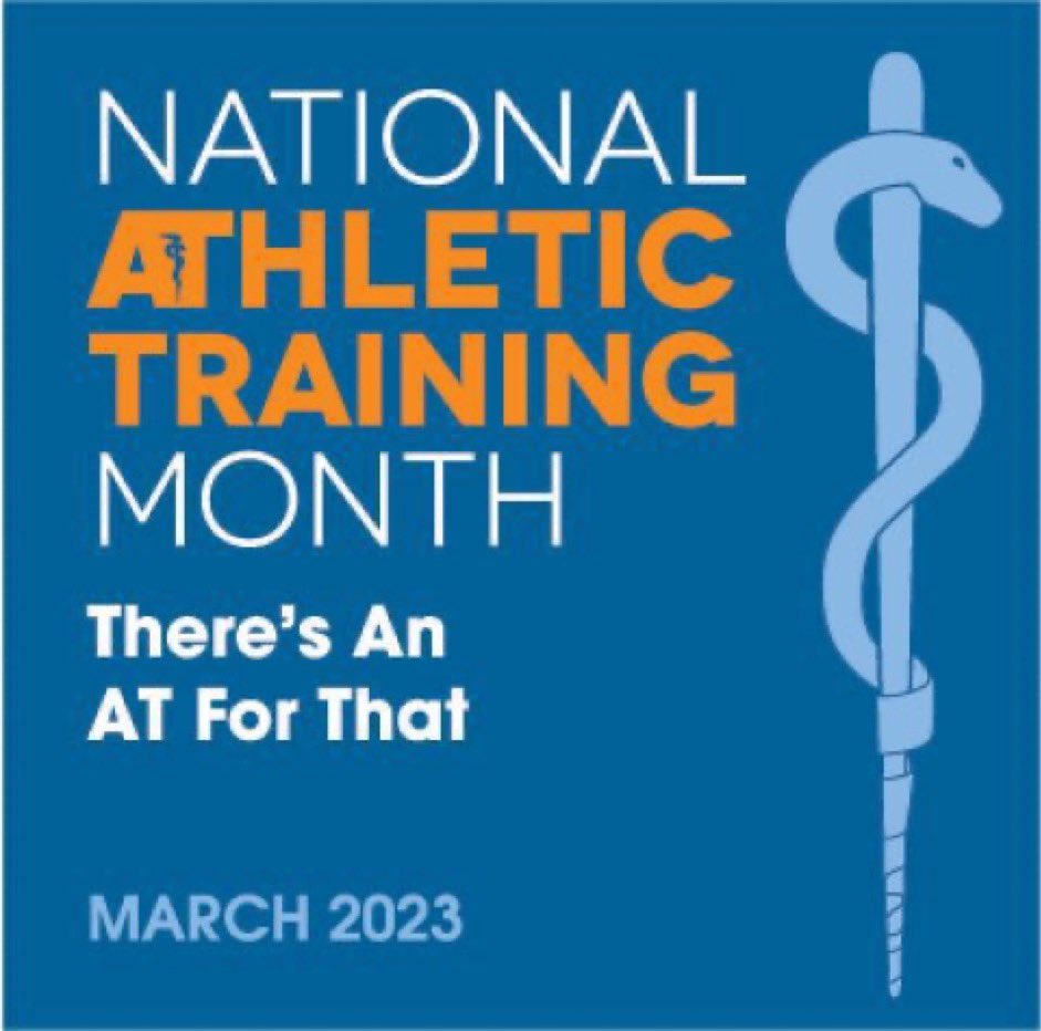 Happy National Athletic Training Month! #ATsAreHealthcare #ATsArePublicHealth #WeGotYourBack  #NATM2023 #ATTwitter #AT4all