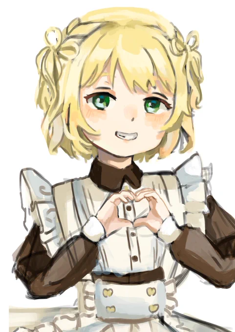 #アキネコ自由帳この髪型アイドルすぎる 