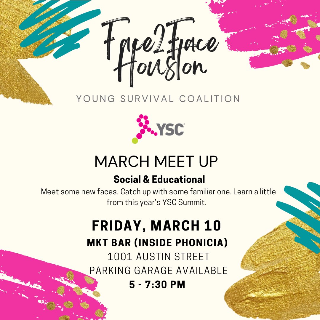 #houston #youngsurvivors #bcsm #breastcancers #aya #ayapatients #ayasurvivors #irl #htown #houstontx #ysc #youngsurvivalcoalition
