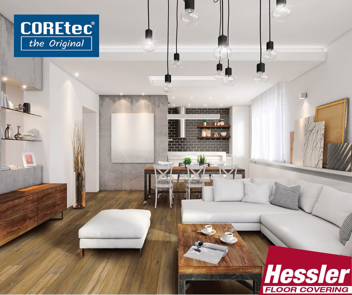 Want to accentuate and make your small space seem larger? Check out Hessler Floor Covering’s selection of COREtec products at hesslerfloors.com to learn more. #hesslerfloorcovering #swflbusiness #flooringideas #flooringinstallation #flooringcompany #coretec #coretecflooring