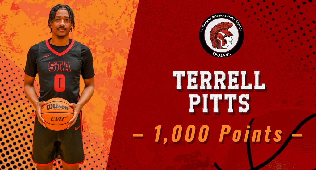 We're proud to announce that in the final game of his high school career, East Stroudsburg commit Terrell Pitts scored his 1,000th point!