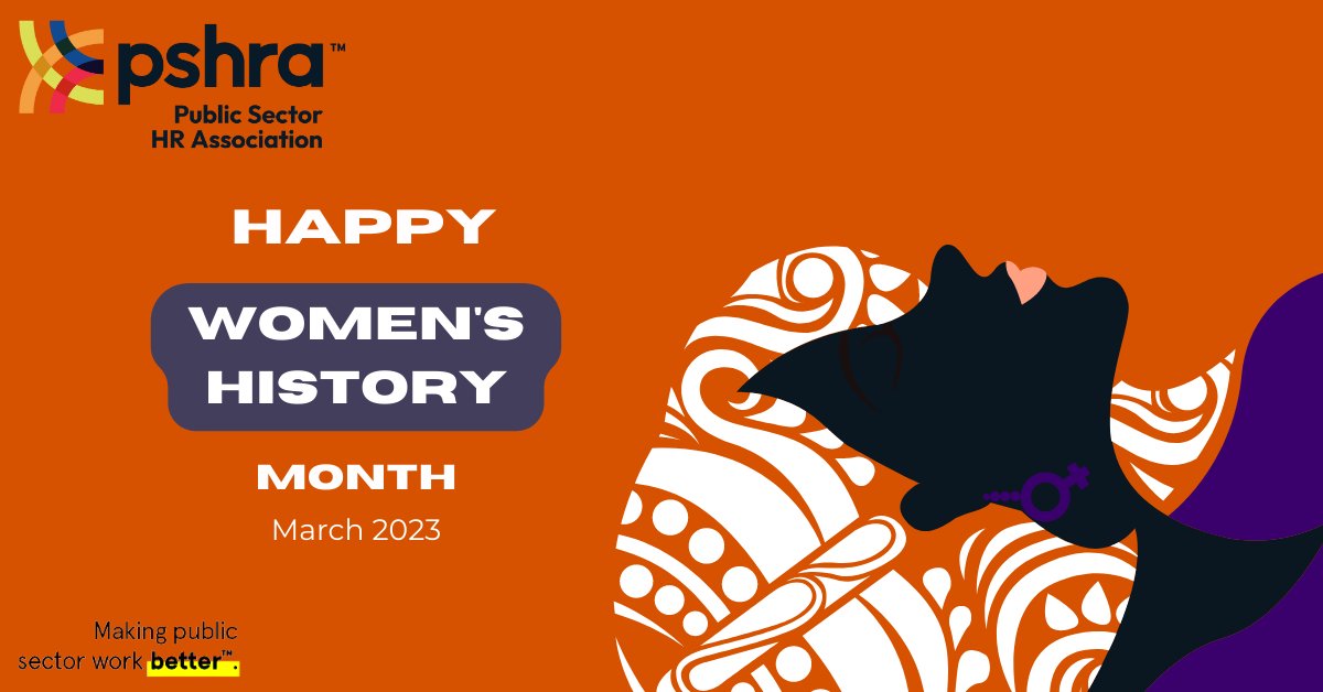 Happy Women’s History Month from your PSHRA Team! There is no limit to what women can do.