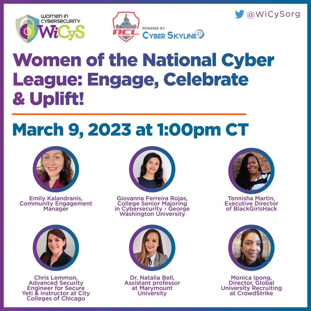 #blackgirlshack is fundraising (@blackgirlshack) on Twitter photo What better way to celebrate Women's History Month than to hang out with the Women of the National Cyber League? We'll be talking about all things NCL sponsored by <a href="/WiCySorg/">Women in CyberSecurity (WiCyS)</a> and <a href="/Cyber_Skyline/">Cyber Skyline</a> #whm #blackgirlshack #bgh #bghmultiverse #ctf What better way to celebrate Women's History Month than to hang out with the Women of the National Cyber League? We'll be talking about all things NCL sponsored by <a href="/WiCySorg/">Women in CyberSecurity (WiCyS)</a> and <a href="/Cyber_Skyline/">Cyber Skyline</a> #whm #blackgirlshack #bgh #bghmultiverse #ctf