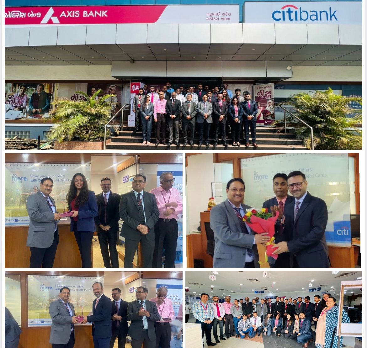 Across cities - branches and offices, a very warm Dil Se welcome to our colleagues from Citibank into the Axis family