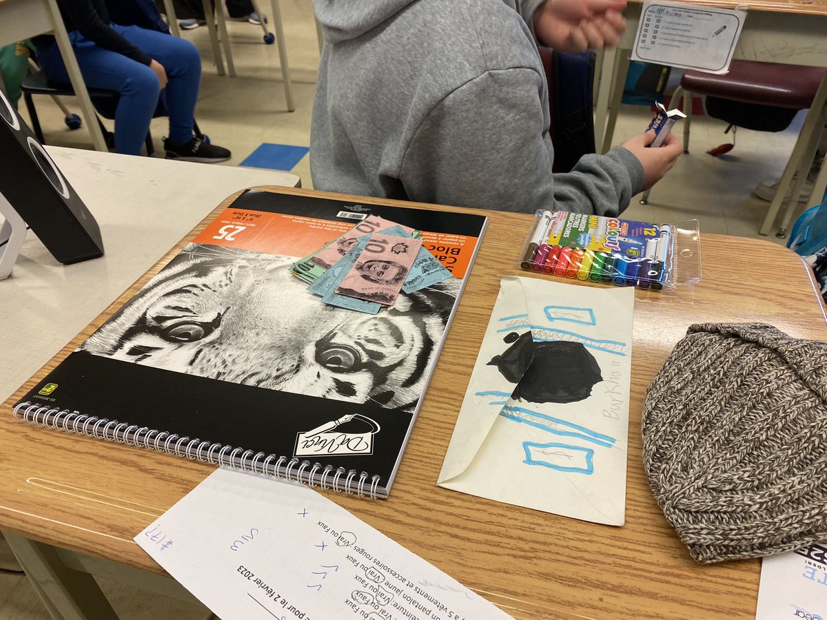 Gr. 4/5 “Classroom Economy” Auction  included “purchase” items such as sketch books, markers, Art kits, STEM toys, “sitting with a friend” (which sold for $2000), and so much more.  Thank you Ms. Pavuk for making learning fun, interactive and real-life applicable.  #LN11