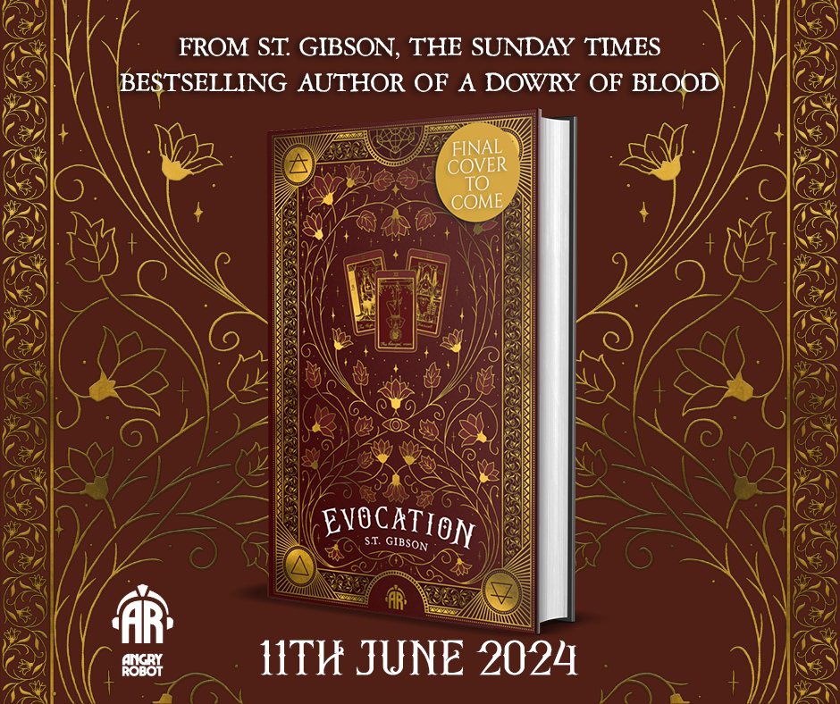 anesidcra's tweet image. im so excited to announce @s_t_gibson’s next book: EVOCATION out June 11th, 2024 
it’s the first book of a new urban fantasy romance series called the Summoner’s Cycle 🔮 👻 🕯️ 
#evocation