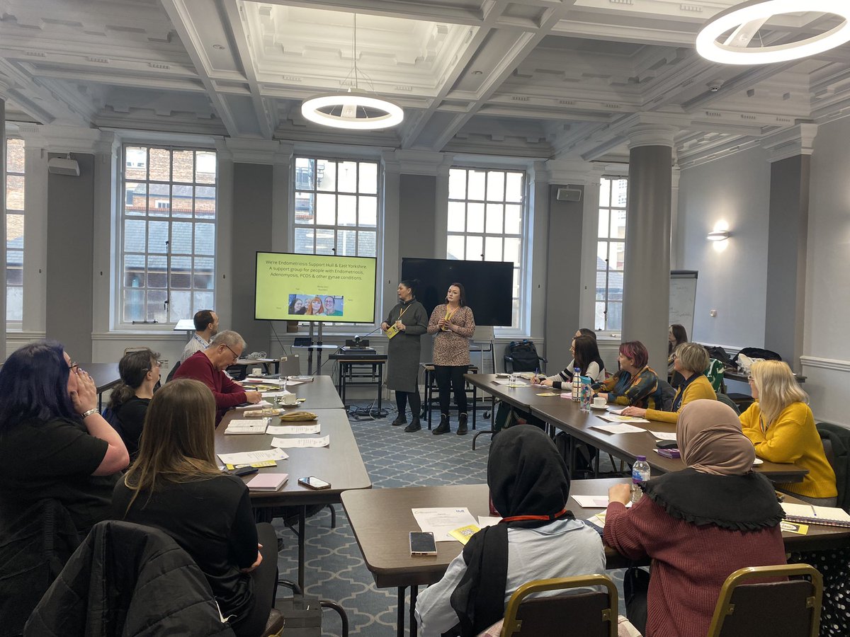 Great to learn more about Endometriosis with the fabulous Endometriosis Support Hull &amp; East Yorkshire group 😊 with <a href="/HullChampions1/">NHS Community Champions</a> <a href="/HullChampions/">Hull 2020 Champions</a>