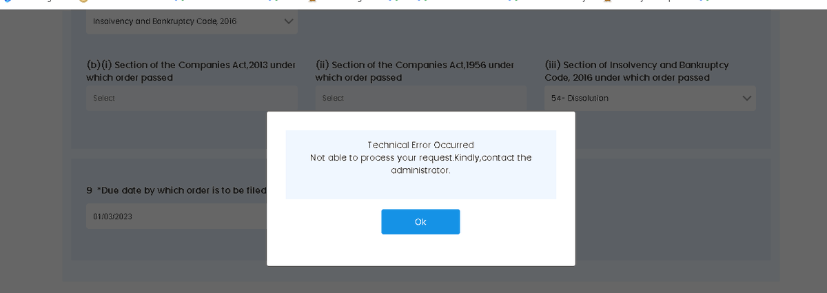 csjasmeetkaur's tweet photo. Please help to resolve this issue while filling form INC-28. Tried to raise ticket many times but even there is some issue @mca21v3 @HelpdeskMCA21V3 https://t.co/QWKT38FR08