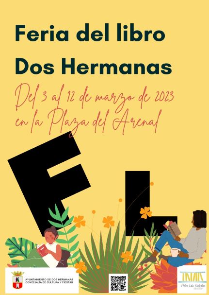 LibreriaAnteo's tweet photo. El próximo viernes, 3 de marzo, dará comienzo en la plaza del Arenal la feria del libro de Dos Hermanas.

¡OS ESPERAMOS!

Más información: https://t.co/fnQh1yh74V https://t.co/ghVIF7voGz