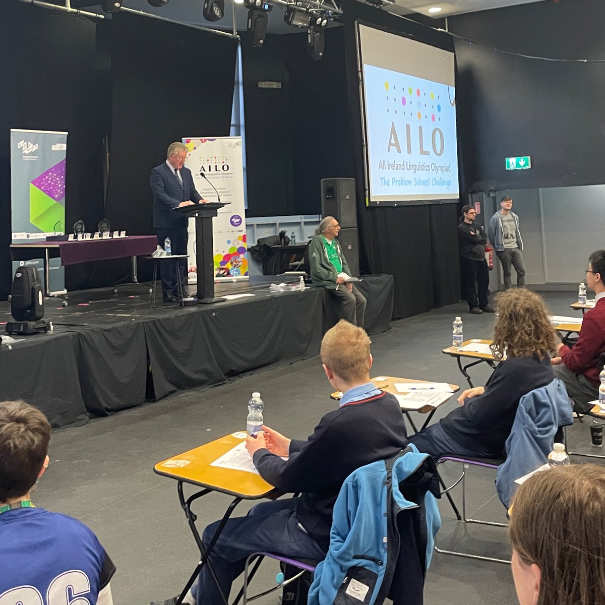 ADAPT #DiscussAI (@discussai) on Twitter photo DCU President, Professor Daire Keogh kicks off the All Ireland Linguistics Olympiad @AILO_2023
100 of Ireland’s top problem-solvers will battle it out today to represent Ireland at <a href="/IOLing_official/">International Linguistics Olympiad</a> in Bulgaria this summer.
#DiscussAI DCU President, Professor Daire Keogh kicks off the All Ireland Linguistics Olympiad @AILO_2023
100 of Ireland’s top problem-solvers will battle it out today to represent Ireland at <a href="/IOLing_official/">International Linguistics Olympiad</a> in Bulgaria this summer.
#DiscussAI