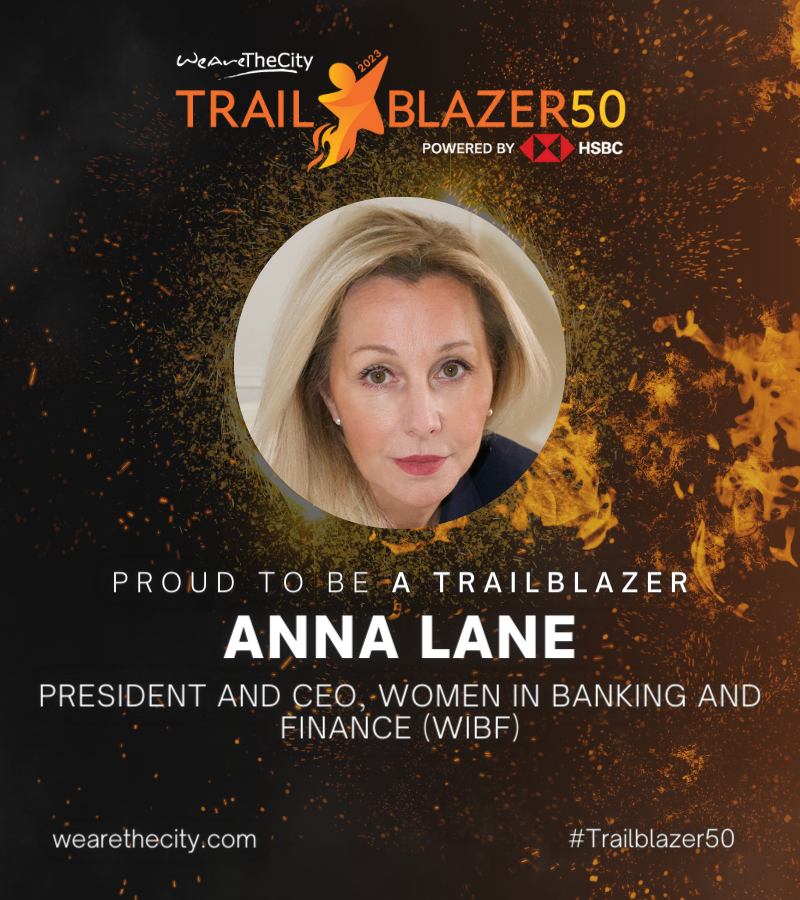 WeAreTheCity's tweet photo. Meet our next #Trailblazer50 role model, changing the path for all women �� 

Introducing Anna Lane, President &amp; CEO @WIBFtweets: UK based network organisation for women in banking and finance 🧡✨ 

Read her story and advice to driving gender equity 👇🏽

https://t.co/uA3HTyi5Qm https://t.co/GLXwlPU4JH
