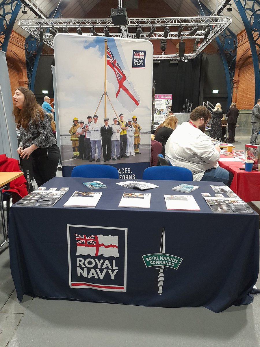 The Logistics Specialist Team are at The Drill in Lincoln today between 1000-1400 to answer any questions about careers in the Royal Navy!! #Careersinlogistics #royalnavy