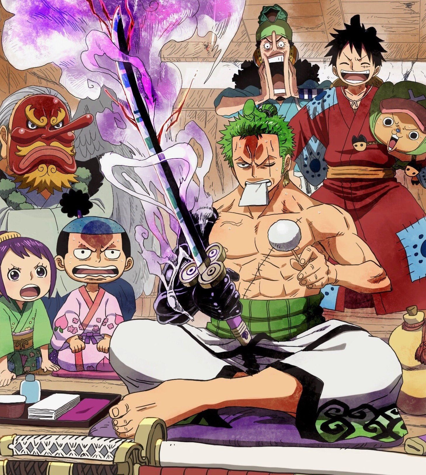 Gusta 🏴‍☠️ 霜月 - Romance Dawn on X: #onepiece1024 Pai do Zoro, Ushimaru  apareceu no capítulo, fato inegável, o interessante que ele usava o estilo  nitoryuu, deve ser de família gostar de