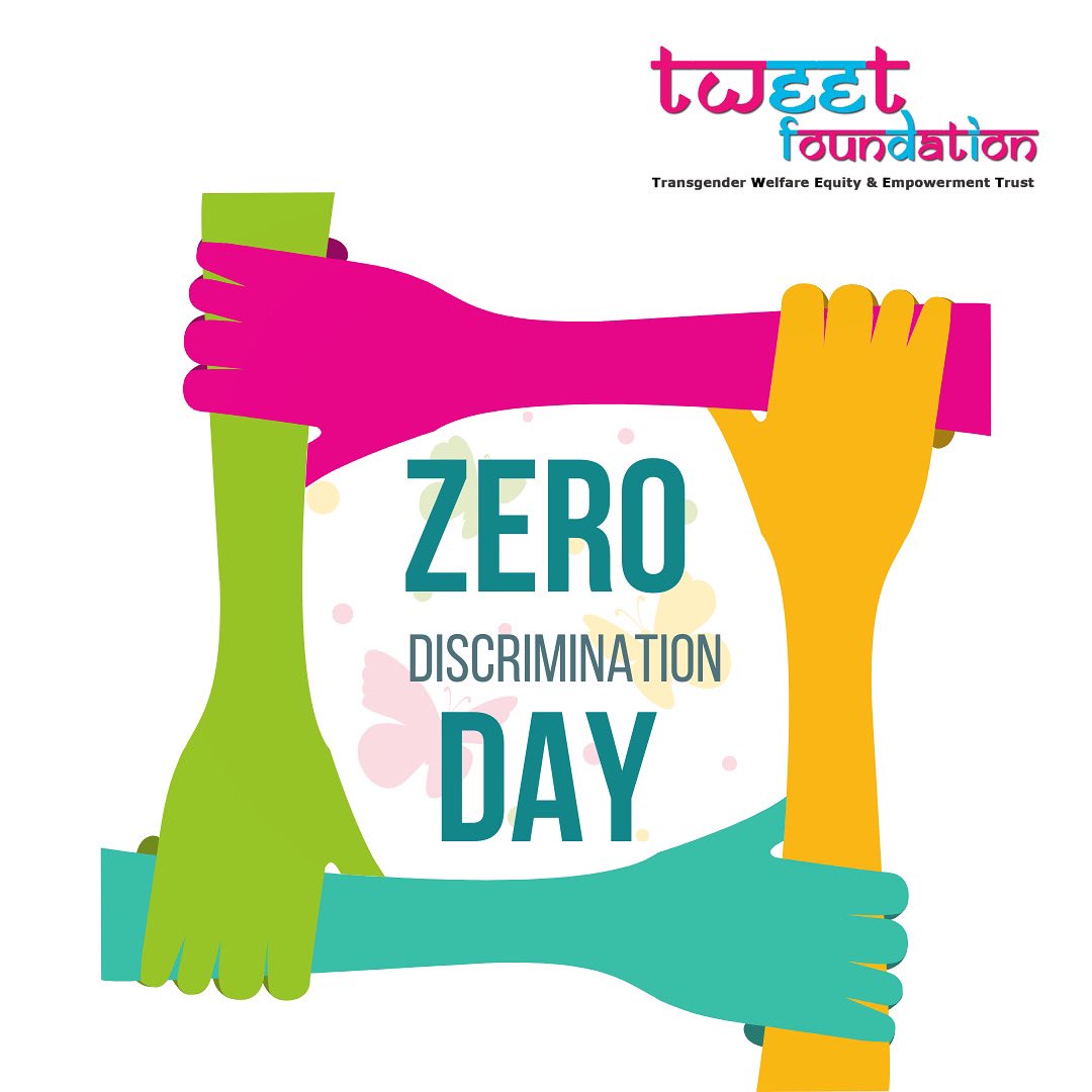 thetweetcbo's tweet photo. "We" in 'We, the people of India' represents to every person regardless of their gender or sexuality. Everyone deserves equal love and respect.
TWEET Foundation wishes you all a Happy Zero Discrimination Day!
#TWEETFoundation #enddiscriminationation
#indianqueer #queerofindia https://t.co/crozXd94VM
